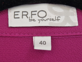 Erfo blouse. Maat 40, Fuchsia.