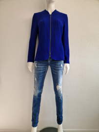 Erfo Pure vest. Maat 40, Koningsblauw.