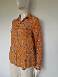 SIS by Spijkers en Spijkers blouse | Maat M | Oranje/print |