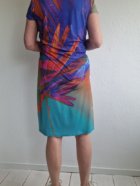 Eroke zomerjurk. Maat M. All over print.