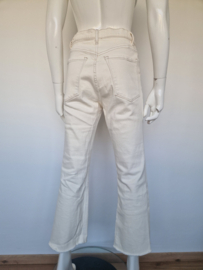 Mango Sienna ecru jeans – maat 40 – cropped flare