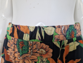 Ilse Jacobsen rok | Maat M | Zwart/bloemenprint |