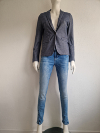 Purdey blazer. Maat 36. Jeanslook/blauw.