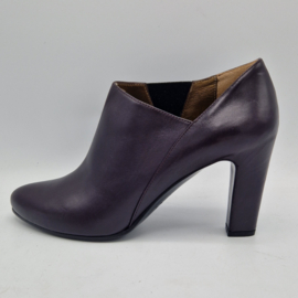 Roberto del Carlo enkellaarsjes. Maat 37,5, Aubergine/leer.