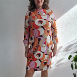 Kyra jurk Montana | Maat 40 | Grafische print |