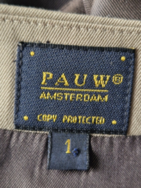 Pauw gilet. Maat 1, Beige/bruin/wol.