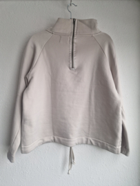 YAYA Women funnel neck sweater. Maat XL. zand/beige