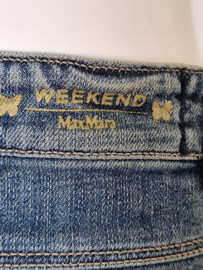 Max Mara Weekend straight jeans. Maat 40, Blauw.