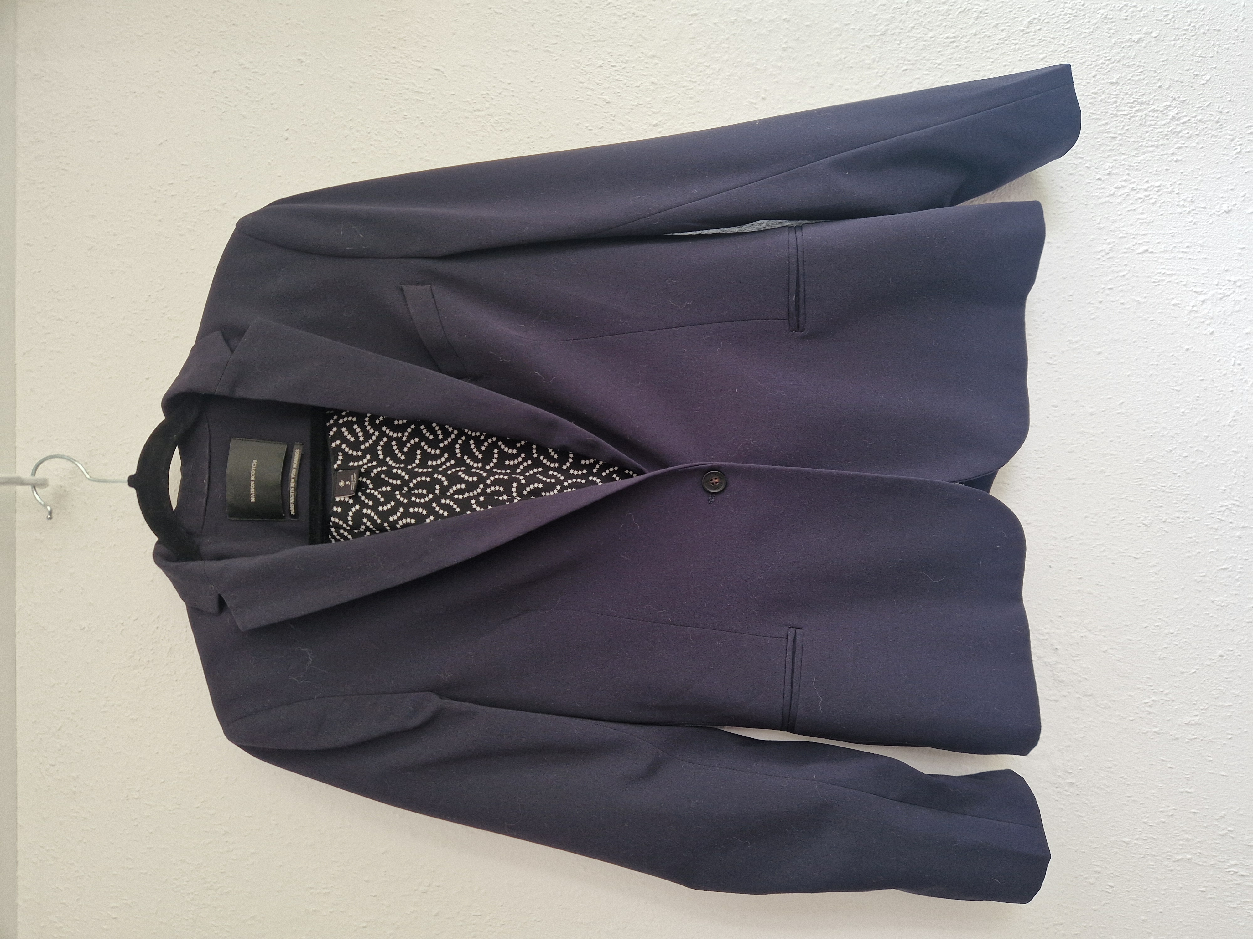 Maison Scotch blazer. Maat 3, Donkerblauw.