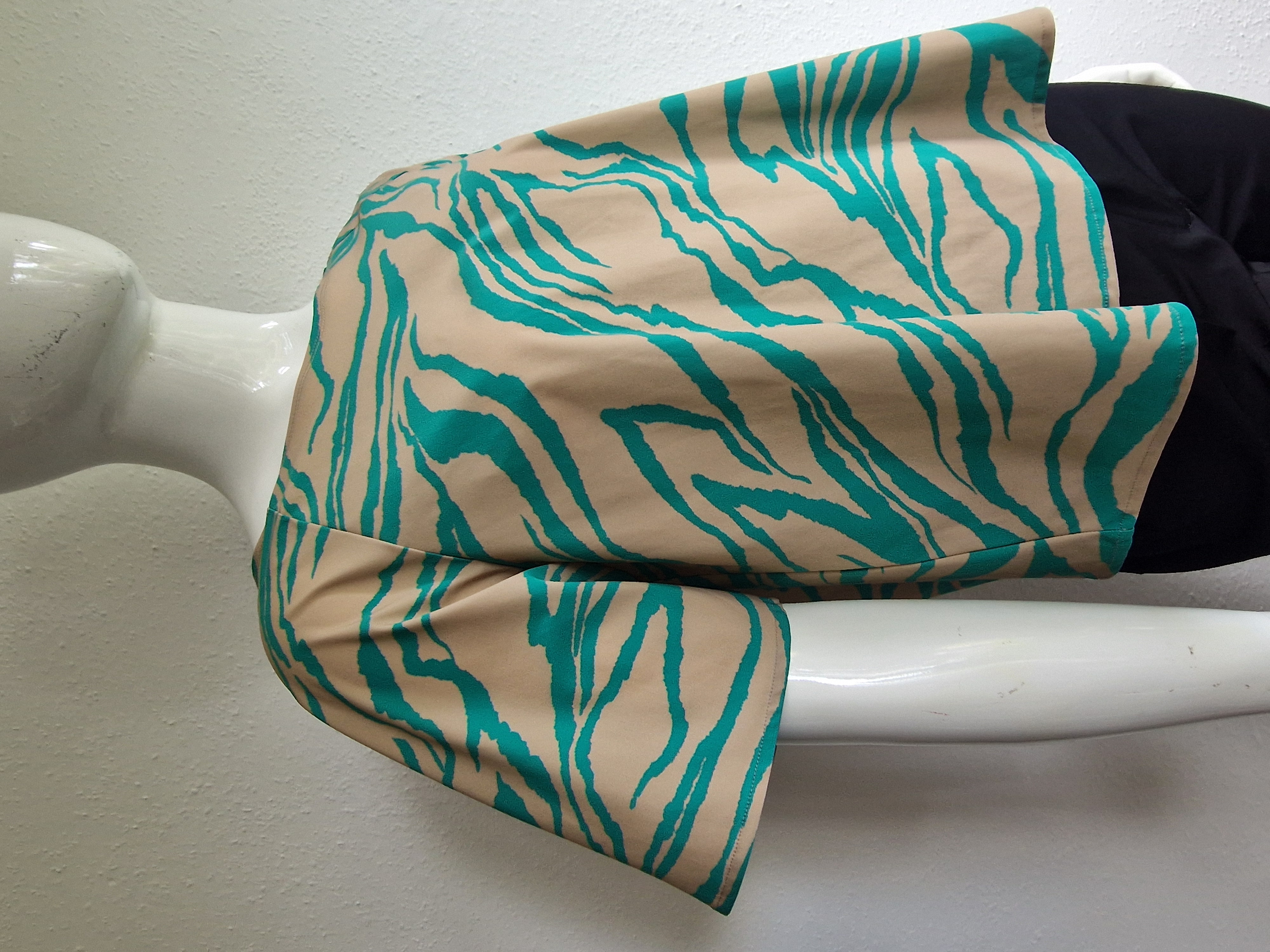 Studio Anneloes Moreen Tiger top. Maat 42, Beige/mintgroen.