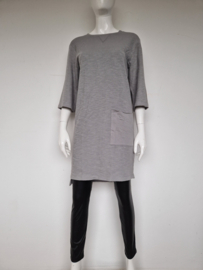 Yaya sweater dress. Mt. XS. Grijs.