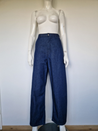 COS wide leg jeans. Maat 38, Donkerblauw.