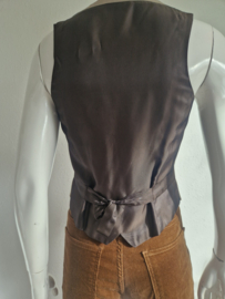 Pauw gilet. Maat 1, Beige/bruin/wol.