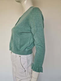 Repeat vest. Maat 38, Mintgroen.