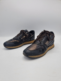 Red Rag sneakers. Maat 40, Zwart/brons/leer.