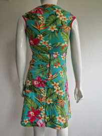 Lien & Giel set (rok en top). Maat L. Mint/print.
