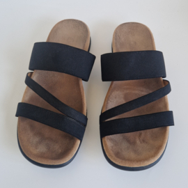 Gabor Comfort Slippers Zwart. Maat 37. Elastische Banden