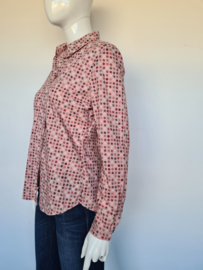 Taifun blouse Mt. 40. Roze/print.