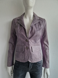Transmission blazer. Maat 36, Lila/ leer.