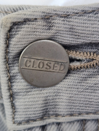 Closed Pedal Pusher jeans. Maat 48. Lichtgrijs