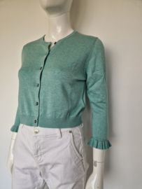 Repeat vest. Maat 38, Mintgroen.
