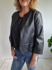 Opus jasje. Maat 40, Zwart/imitatieleer.
