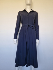 Studio Anneloes doorknoopjurk. Maat S. Nachtblauw.