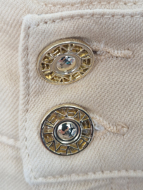 Nenette Milano cargo broek. Maat 36/38. Beige.