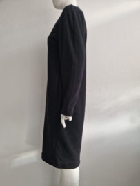 Joline Jolink sweaterdress Spur. Maat M. Zwart.