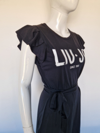Liu Jo midi jurk. Maat XS. Zwart