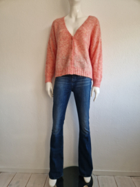 Etiquett Bootcut jeans Grace. Maat 28/34, Donkerblauw.