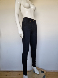 Elisabetta Franch skinny jeans. Mt. 27, Zwart.