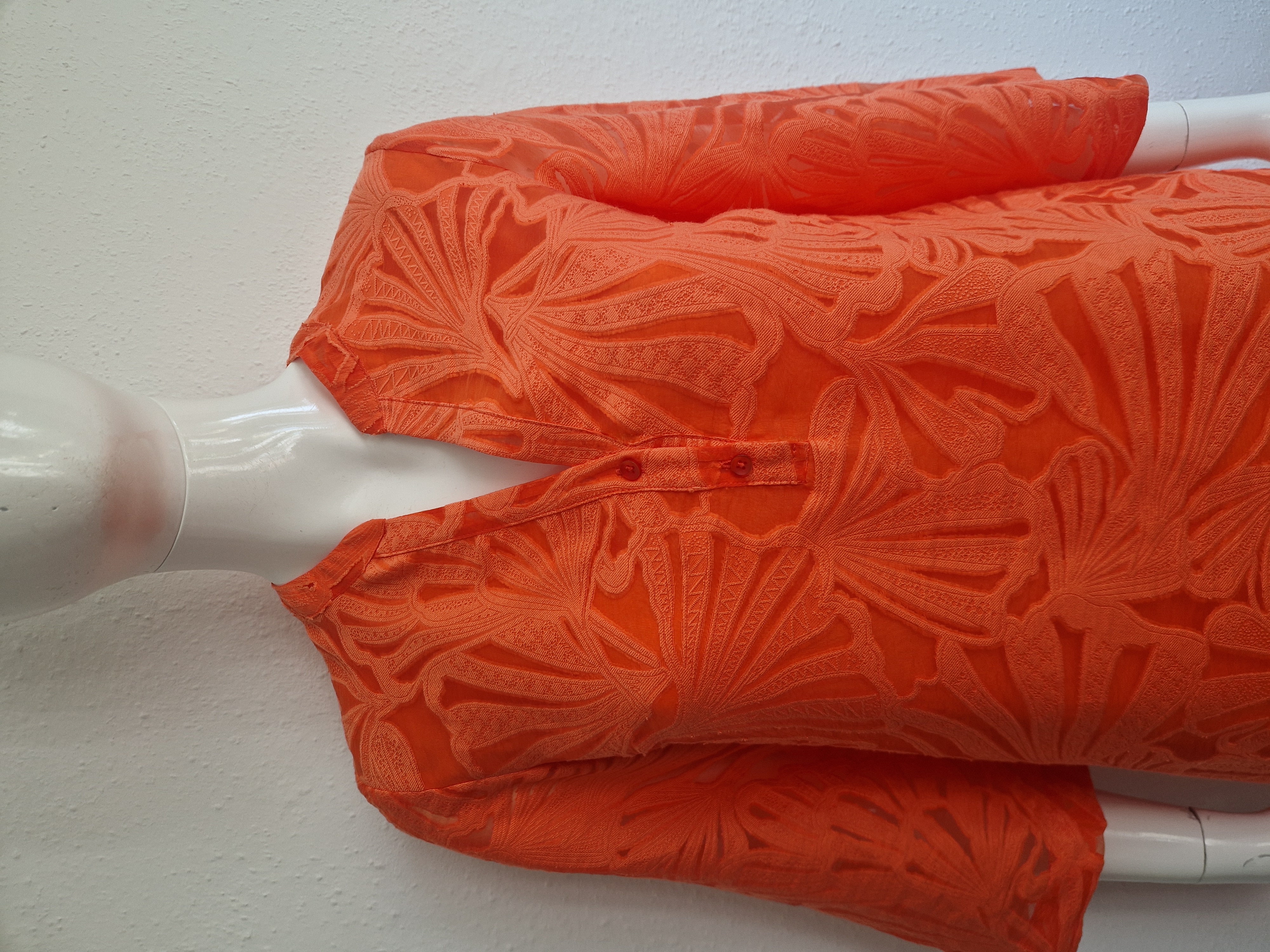 Kyra jurk Tanja. Maat 36, Oranje.