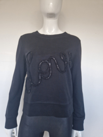Love Moschino sweater. Mt. 38, Zwart