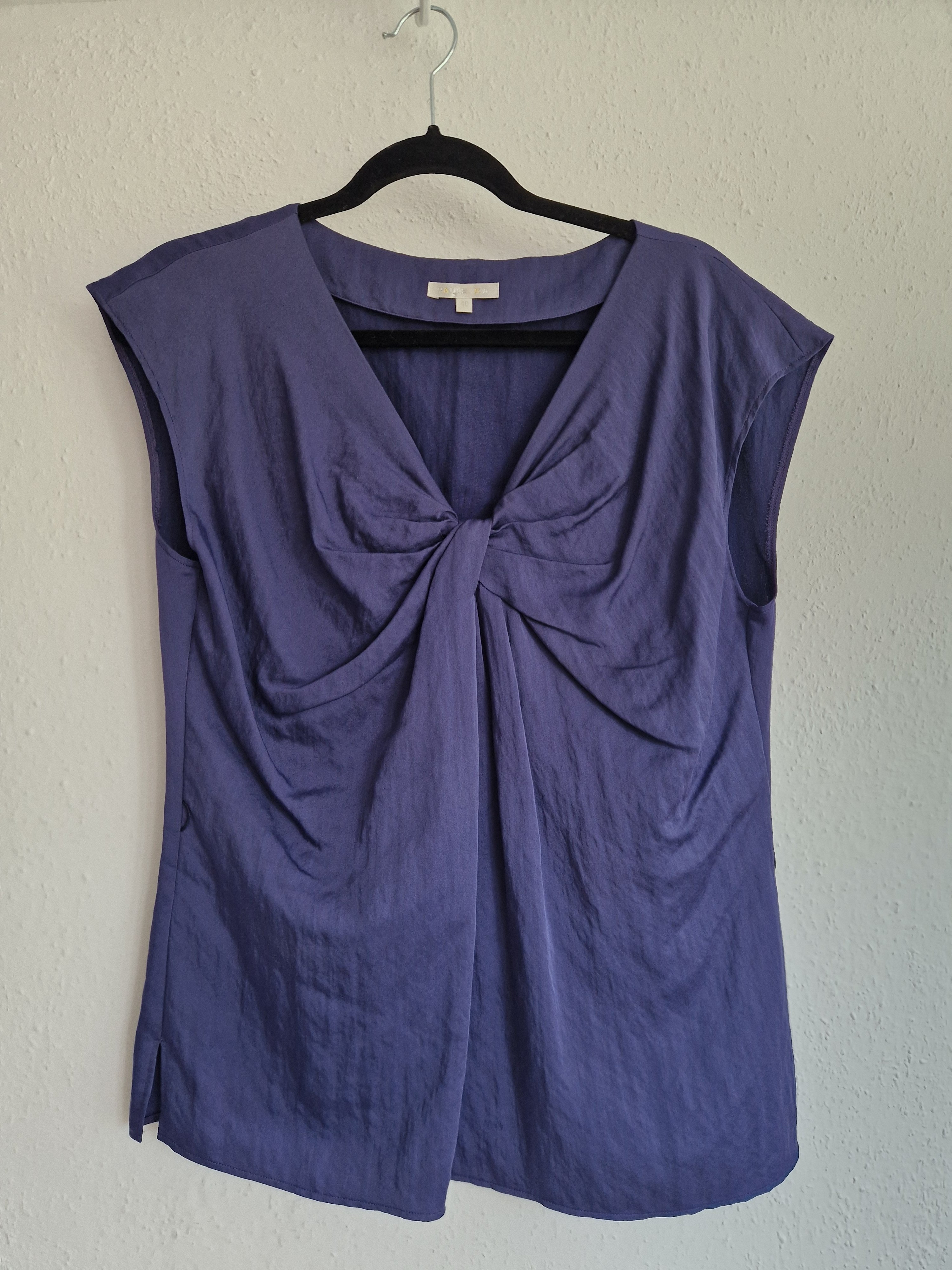 Paule Ka top. Maat 40, Donkerblauw.