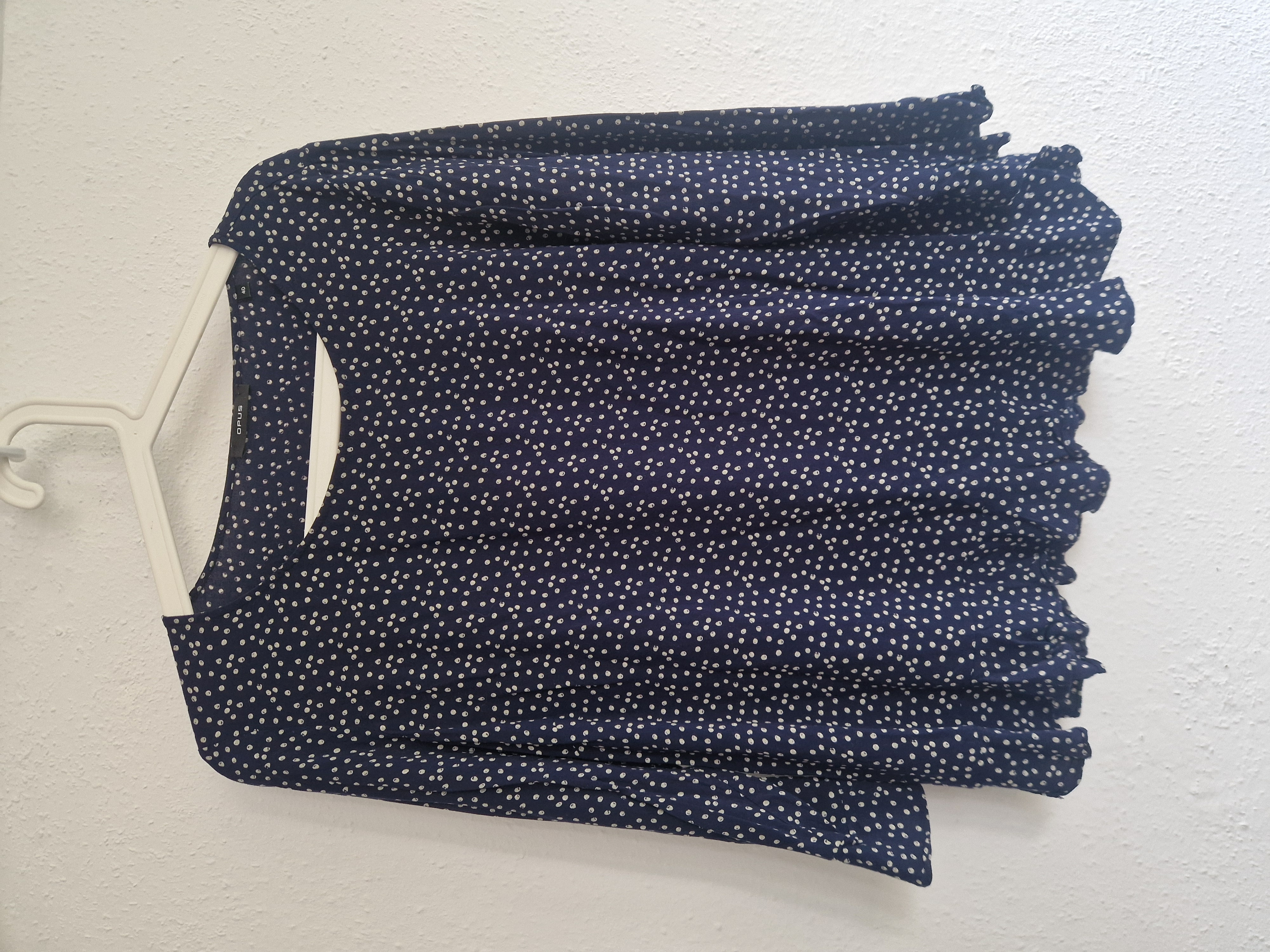 Opus top. Maat 38. Donkerblauw.