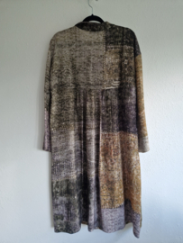 OSKA jurk met patchworkdessin | Maat 1 |