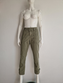 Red Button pantalon Debby pocket. Maat 38. Khaki.