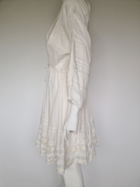 Berenice Paris katoenen boho jurk. Maat 40. Wit.