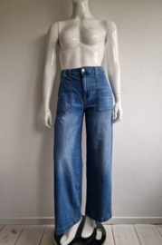 Cup of Joe denim jeans wide leg. Maat 32/32, Blauw.