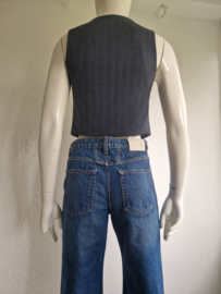 Viadellerose (VDR)gilet. Maat 34/36. Blauw