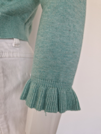 Repeat vest. Maat 38, Mintgroen.