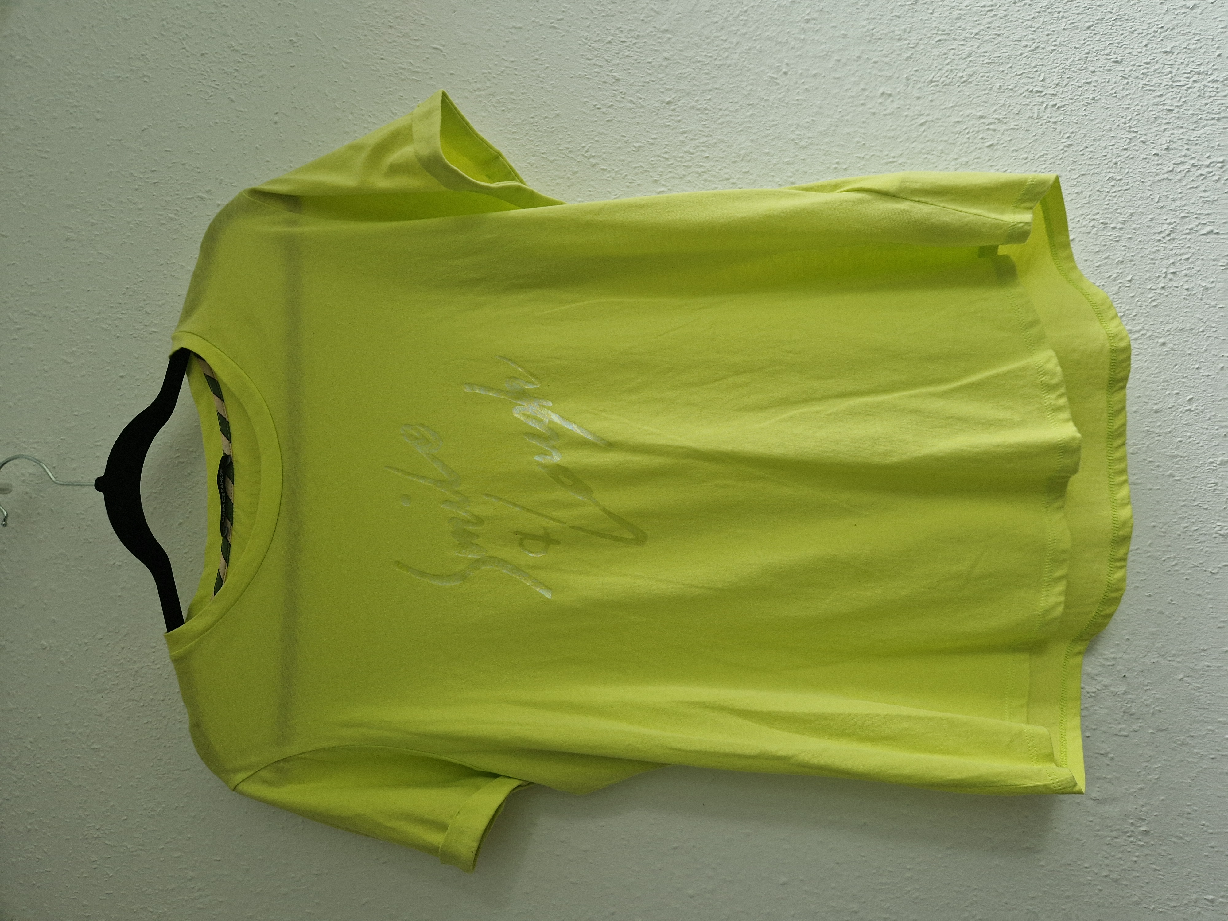 Luisa Cerano shirt. Maat 42, Lime.