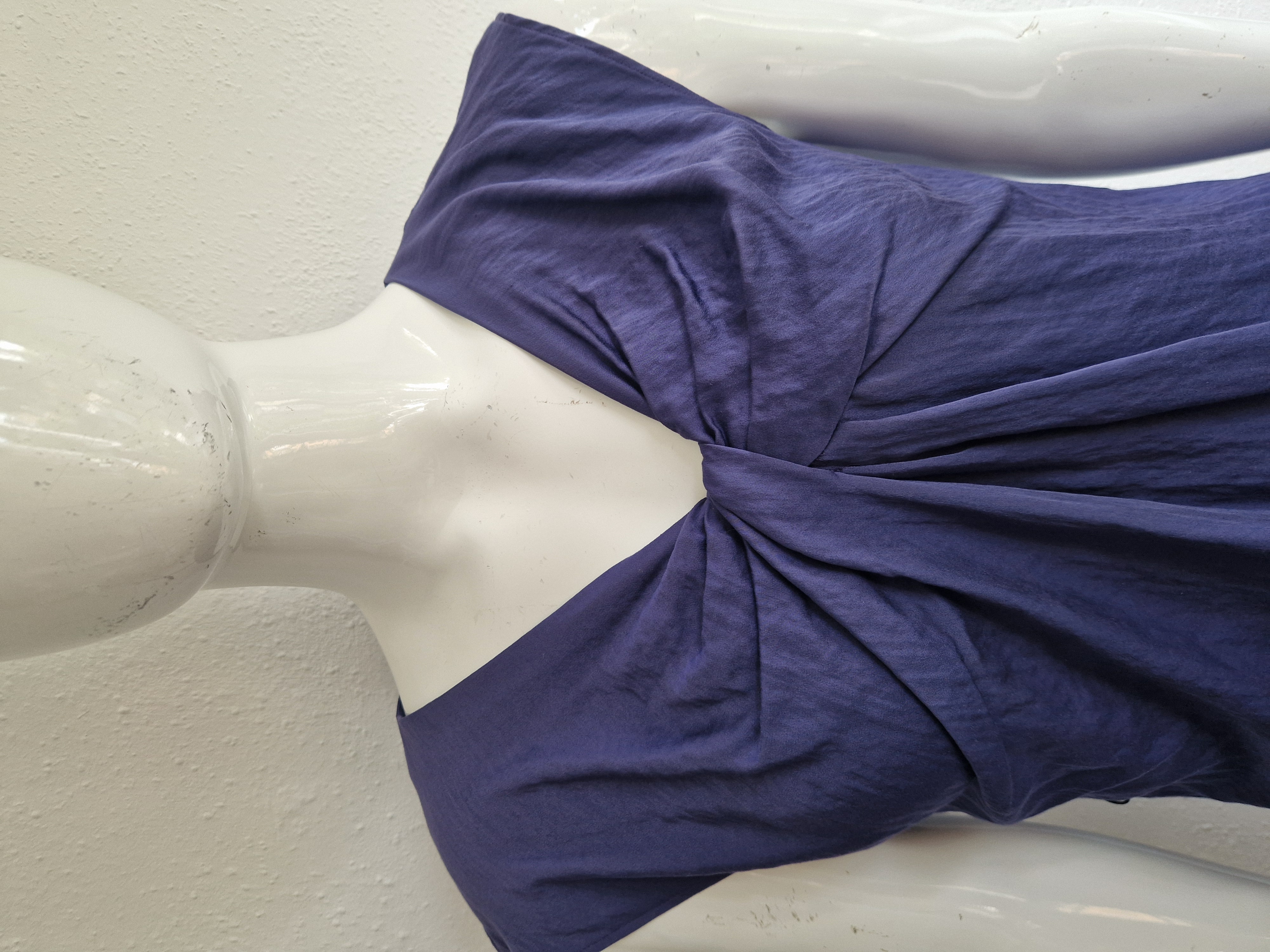 Paule Ka top. Maat 40, Donkerblauw.