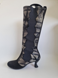 Jan Jansen designer laarzen | Maat 41 | Zwart |
