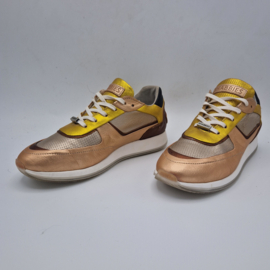 Shabbies sneakers. Maat 38. Metallic leer.