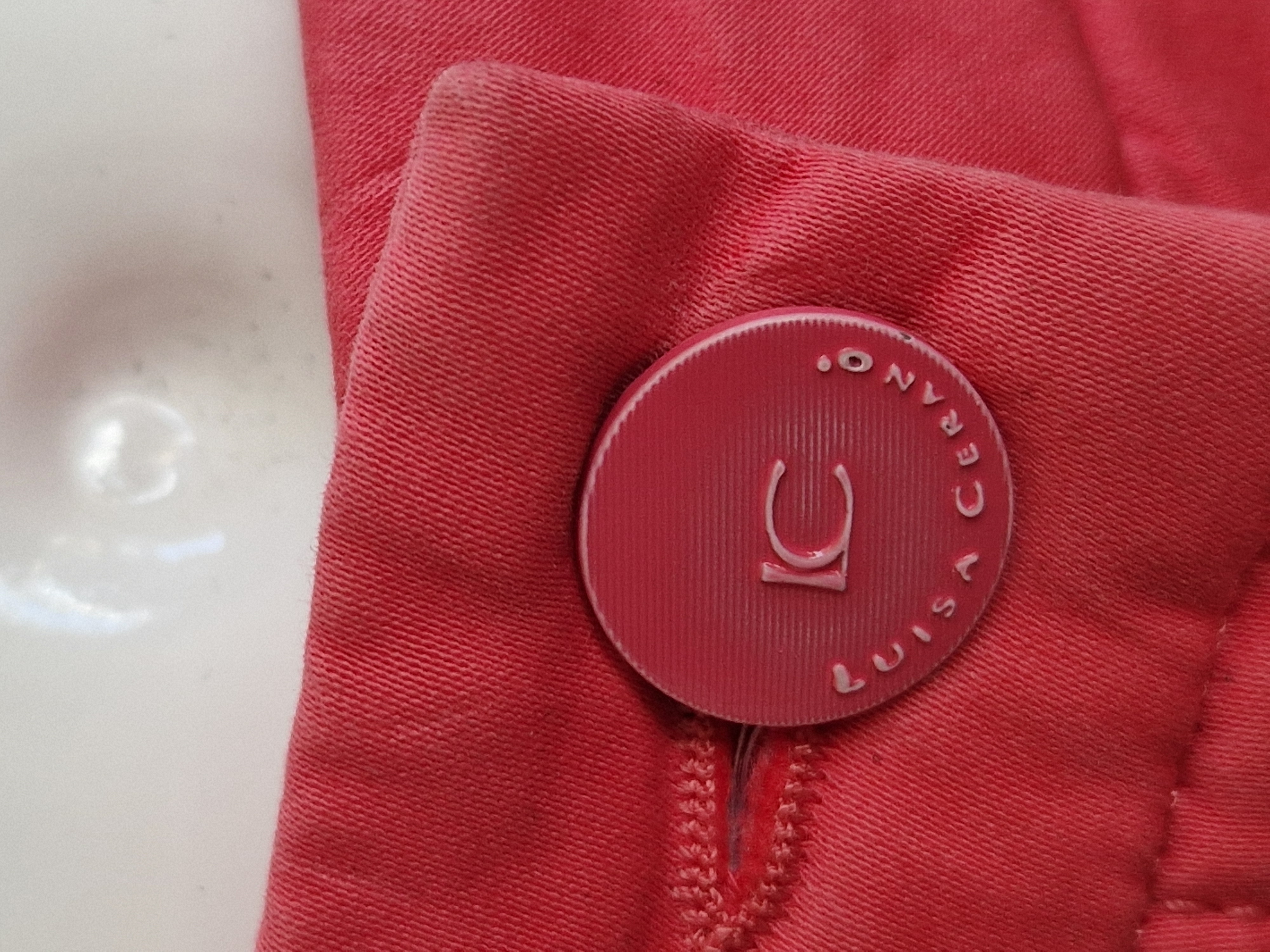 Luisa Cerano jeans. Maat 40, Roze.
