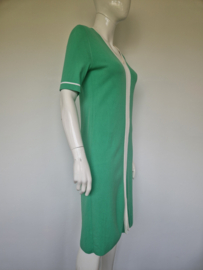 Marc Cain jersey jurk. N2/36. Mintgroen