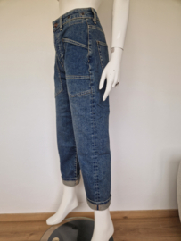 MAC Jeans Baggy | Maat 34 | blauw/glimmers |