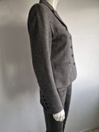 Pulls blazer. Maat 38/40, Grijs/visgraat/wol.